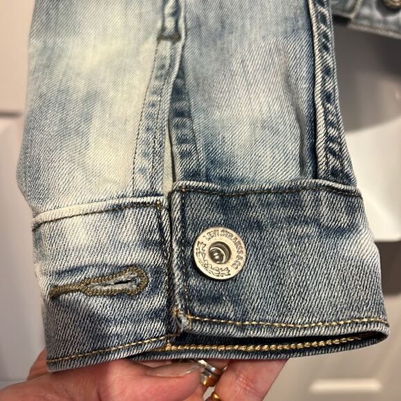 Levi’s Tie Dye Denim Jacket Size Small - Picture 11 of 14